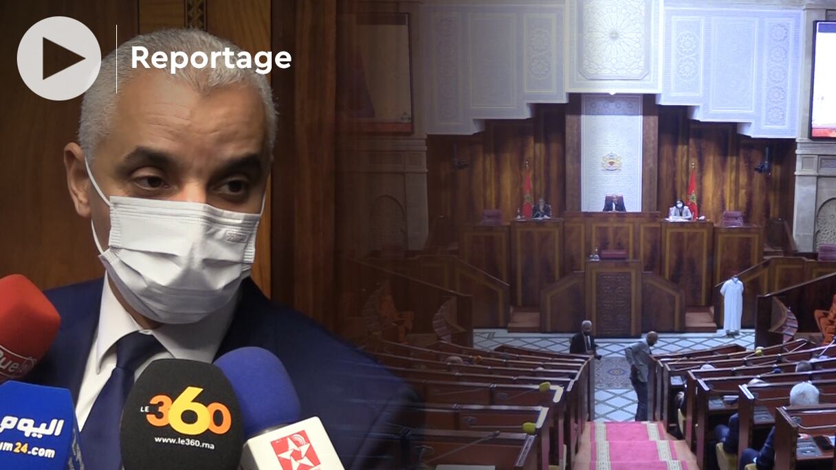 Khalid Aït Taleb, ministre de la Santé, a répondu aux députés, critiquant le pass vaccinal, que ce débat était secondaire.
