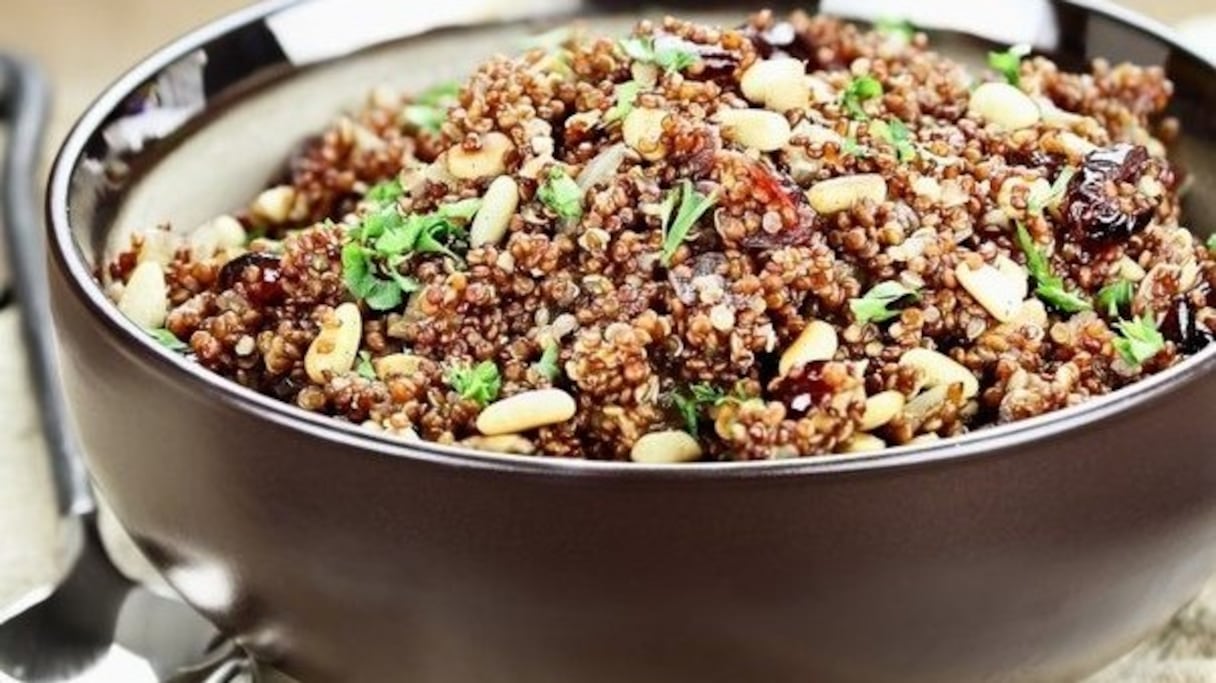 Une recette de cuisine à base de quinoa. Photo d'illustration.
