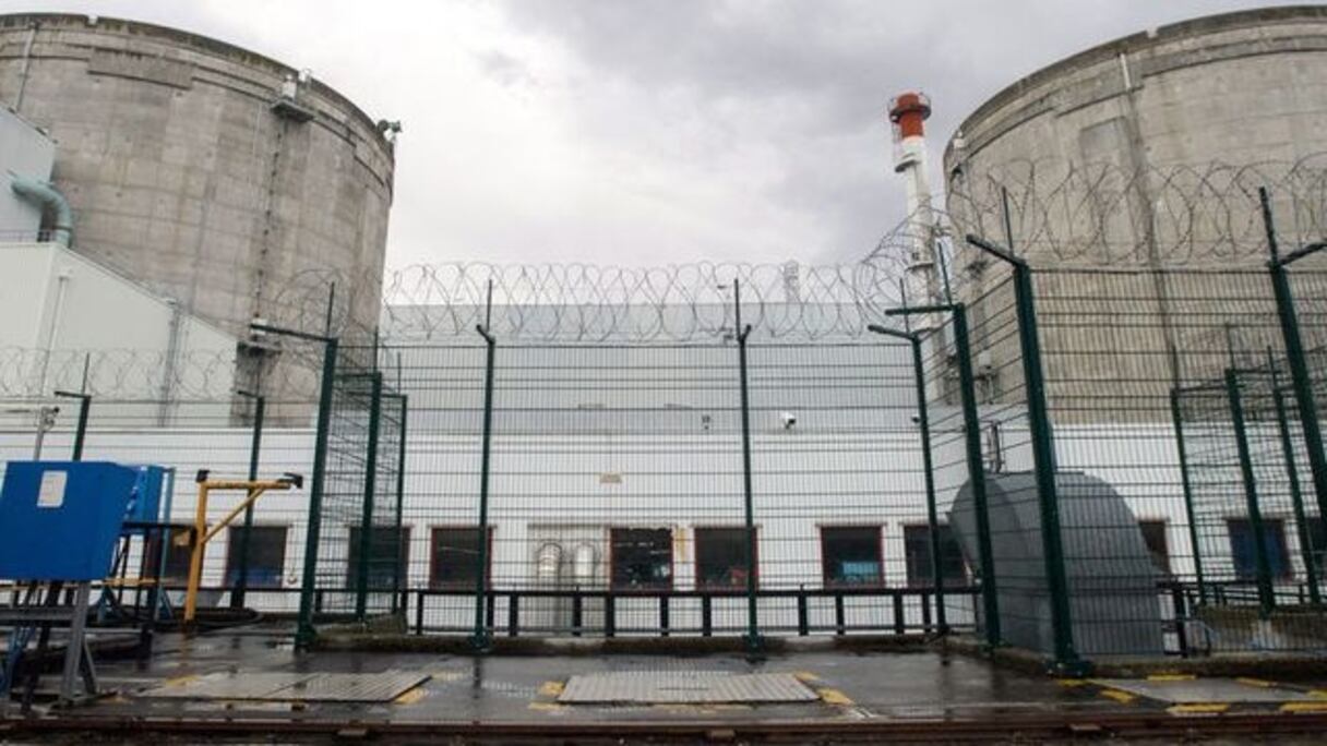 La centrale nucléaire de Fessenheim.
