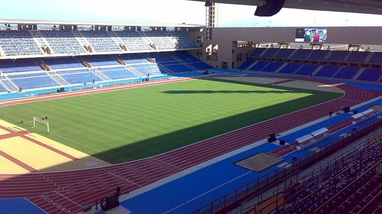 Le grand stade Marrakech, dispose d'une capacité de 45.000 personnes
