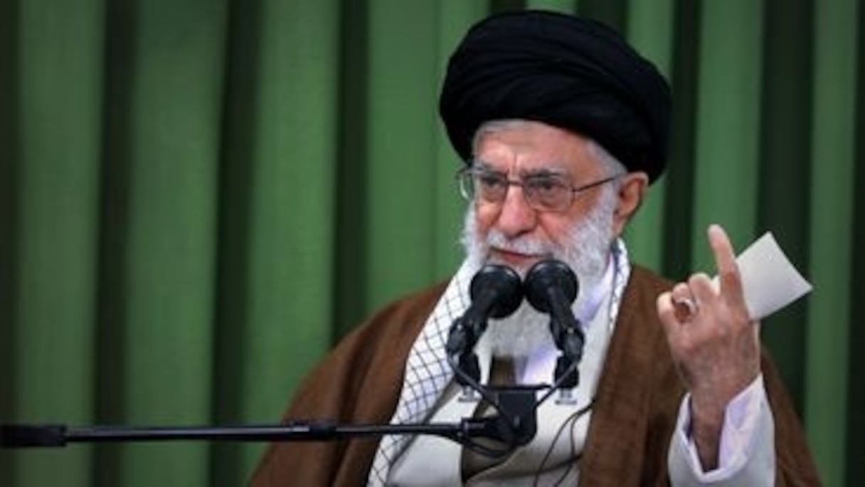 Le guide suprême Ali Khamenei, le 18 octobre 2017.
