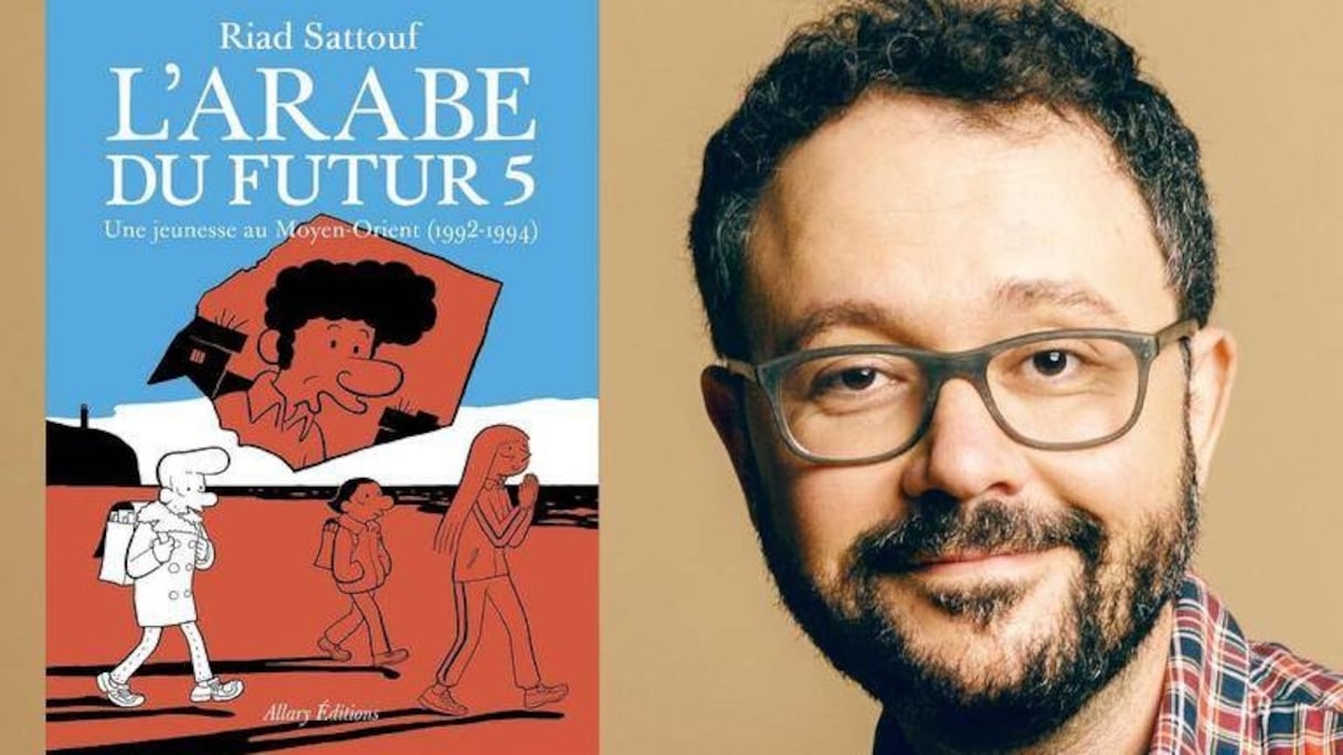 Sortie de "L'Arabe du futur 5" de Riad Sattouf.
