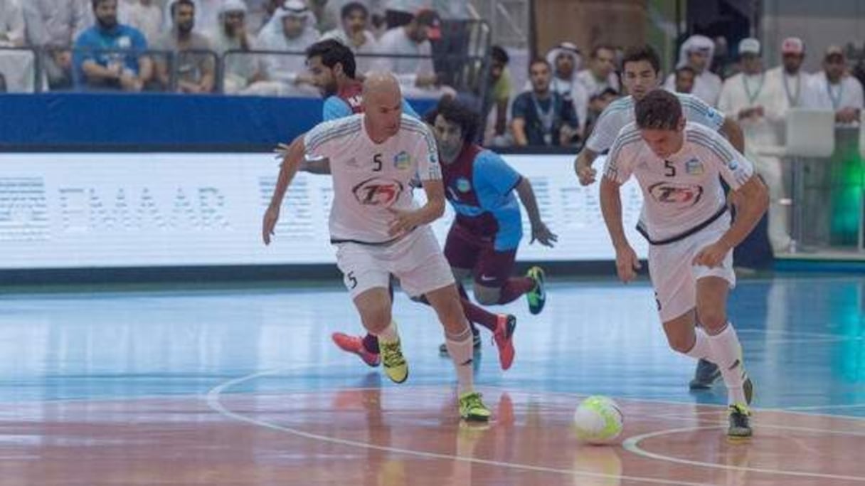 La famile Zidane en plein action.
