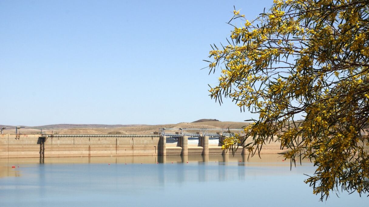 Le Barrage Lalla Takerkoust dans la province d'Al Haouz.
