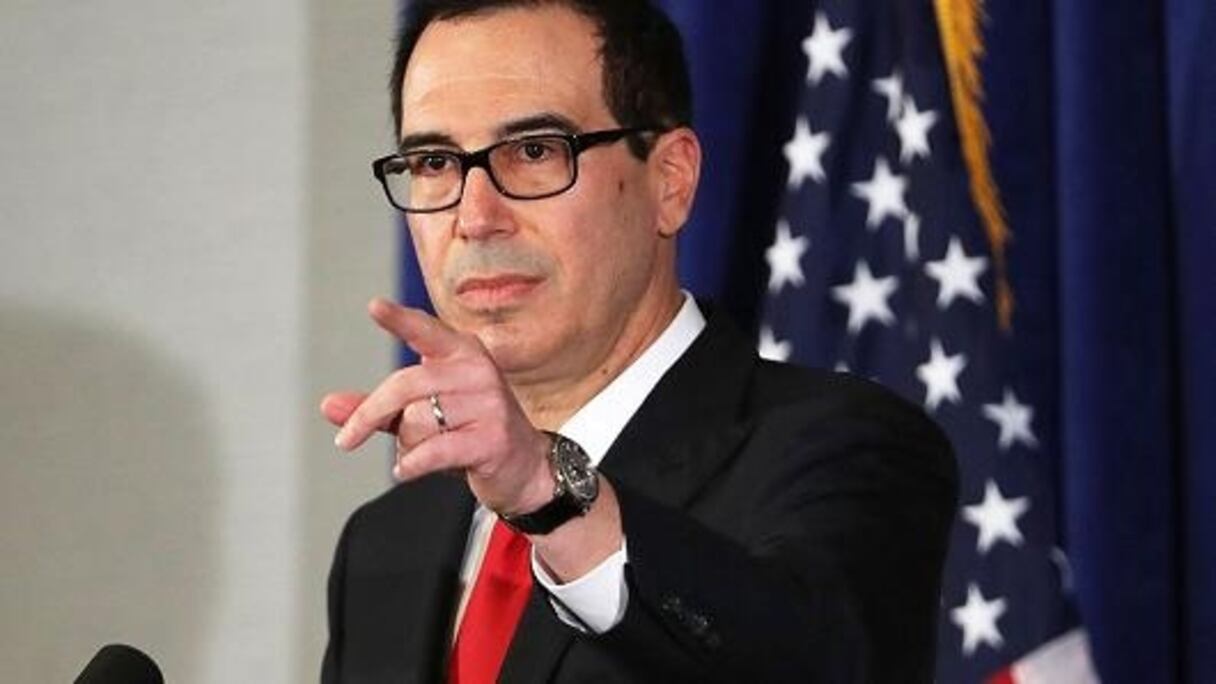 Steven Mnuchin, le secrétaire américain au Trésor.
