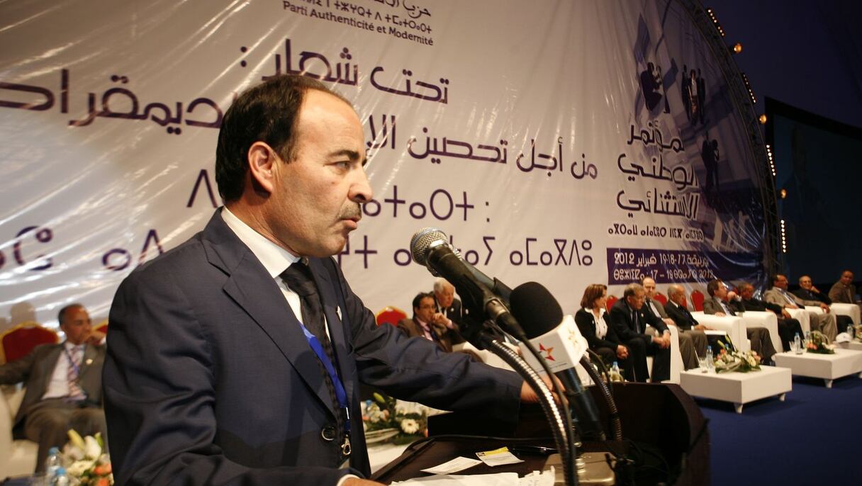 Ilyas El Omari, dirigeant au PAM.
