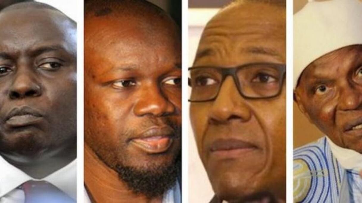 Les leaders de l'opposition sénégalaise. 
