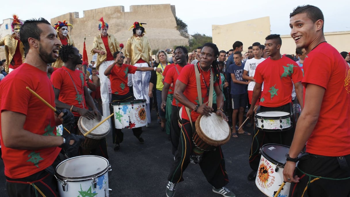 Les percussionnistes se sont lâchés...
