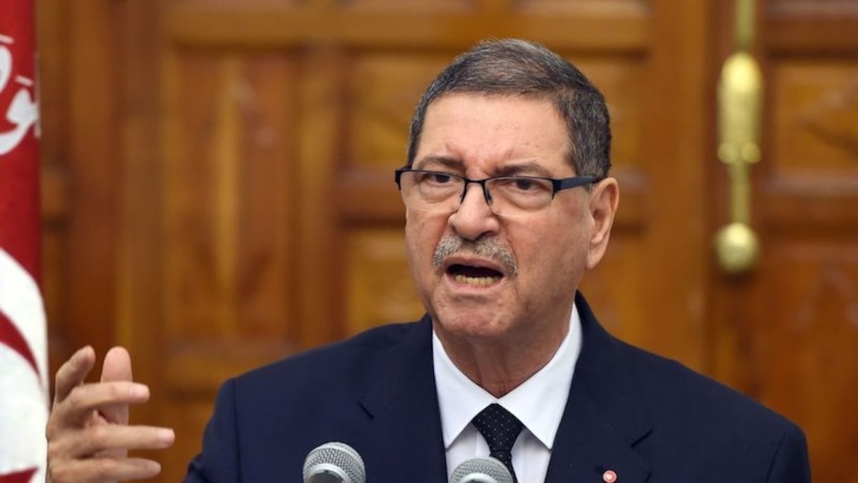 Le chef du gouvernement tunisien Habib Essid, le 8 mars 2016 à Tunis.
