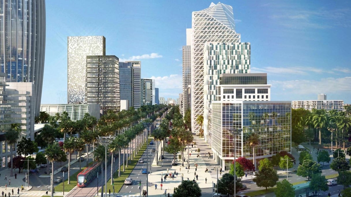 Casablanca Finance City. 
