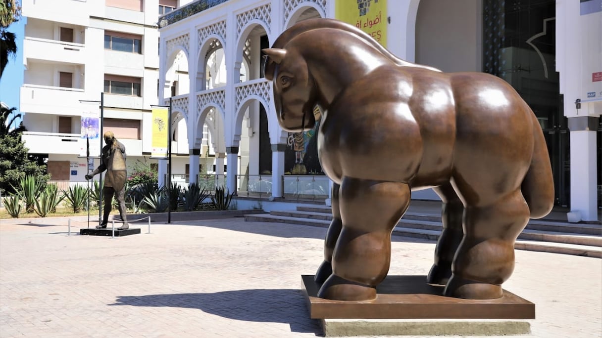 Le Cheval de Botero.
