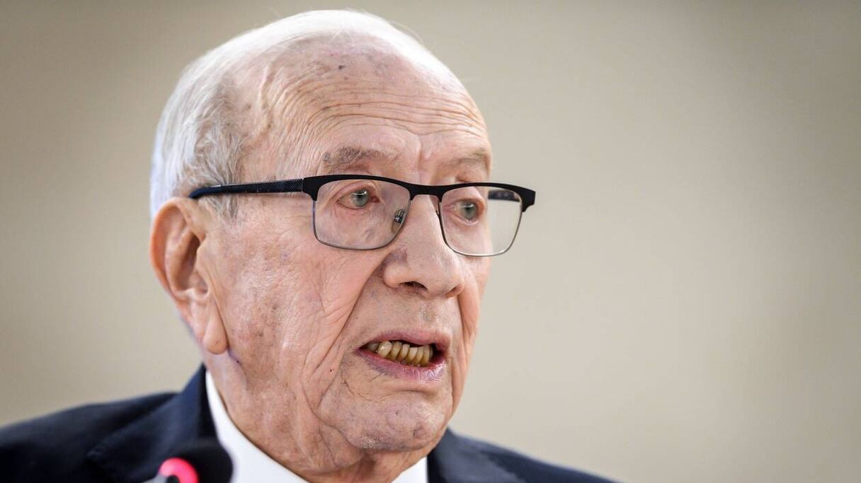 Le président tunisien Béji Caïd Essebsi.
