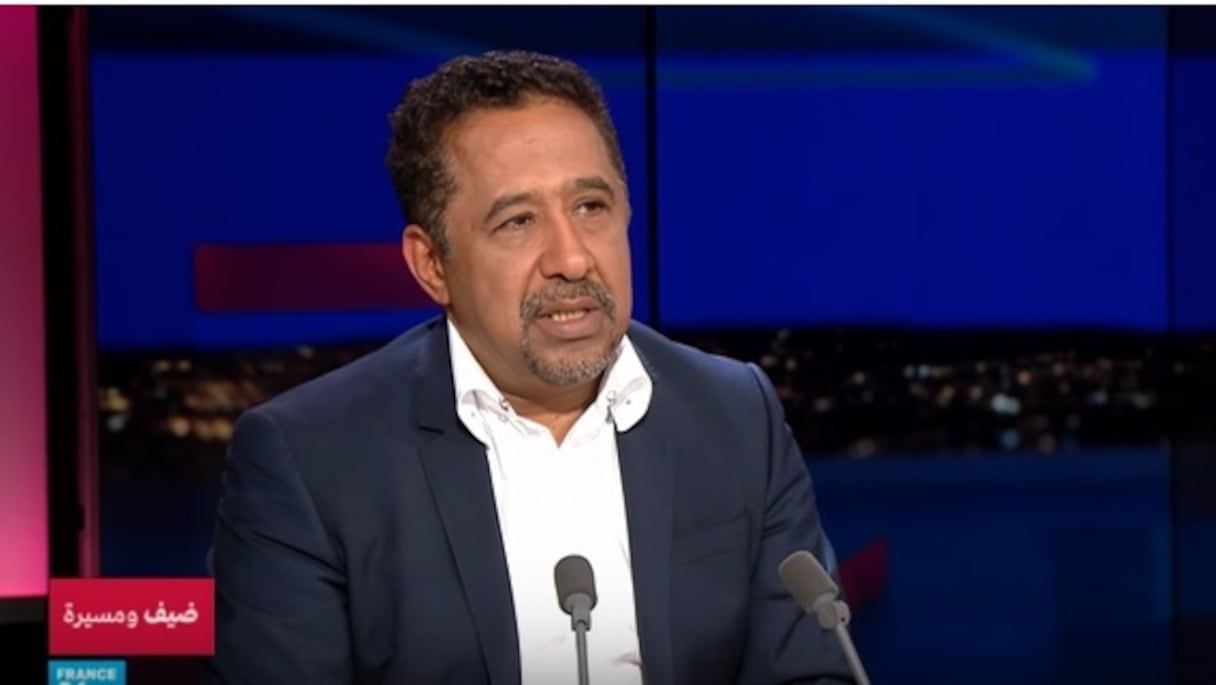 Le chanteur algérien Khaled sur le plateau de France 24
