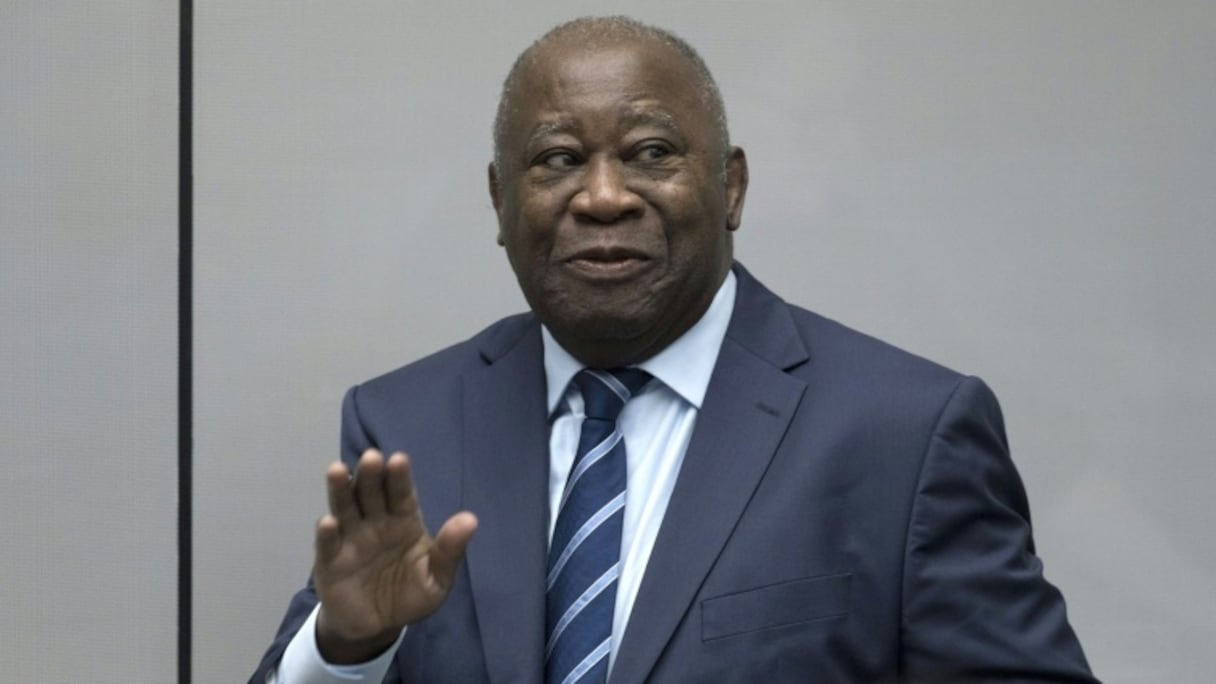 L'ancien président ivoirien Laurent Gbagbo à la CPI, le 15 janvier 2019 à La Haye.
