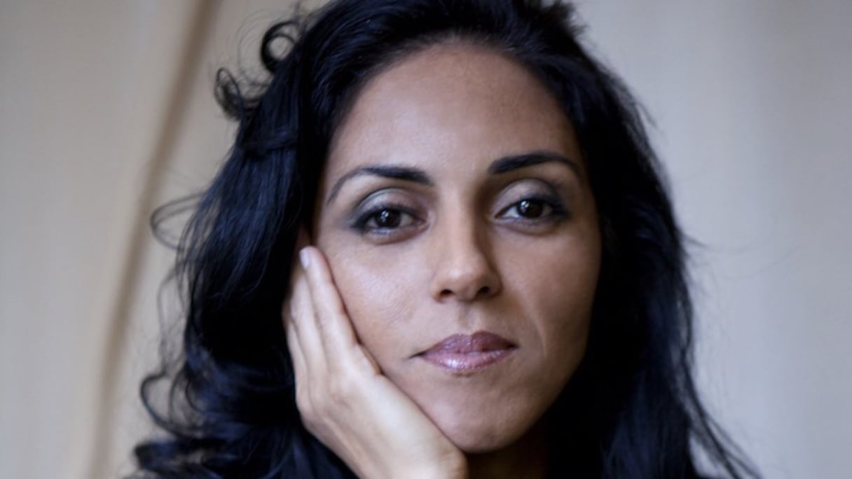 Portrait de l'artiste marocaine Majida Khattari.
