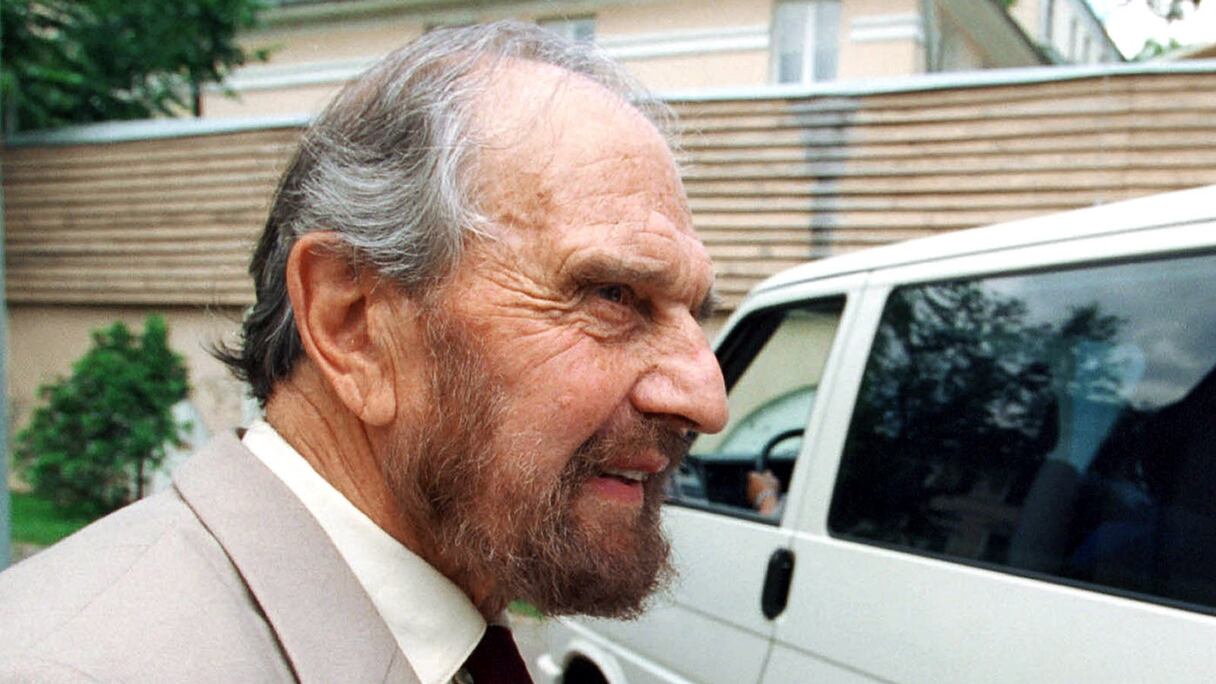 L’ex-agent double britannique George Blake en 2001.
