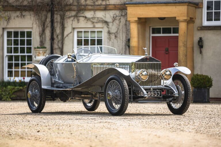 Rolls Royce Phantom 1 de 1925 ayant appartenu au Roi Mohammed V, mise en vente le 4 août 2023.
