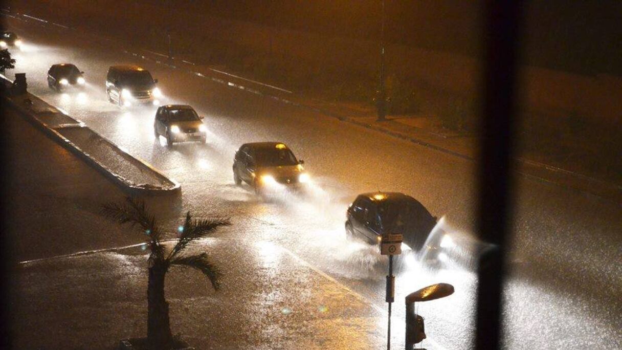 L'averse qui a durée plus de trois heure a commencé ce mardi en début de soirée
