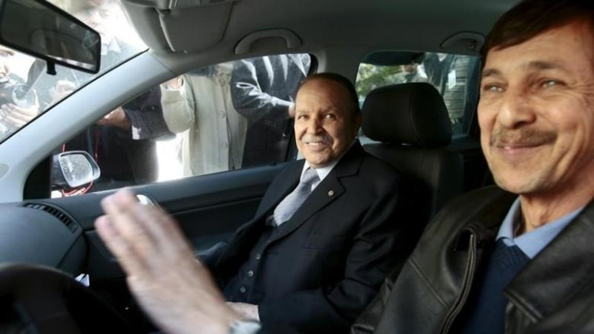 Said Bouteflika et son frère aîné Abdelaziz.
