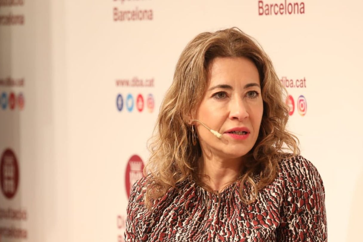 La ministre espagnole des Transports, de la Mobilité et de l’Agenda urbain, Raquel Sánchez.