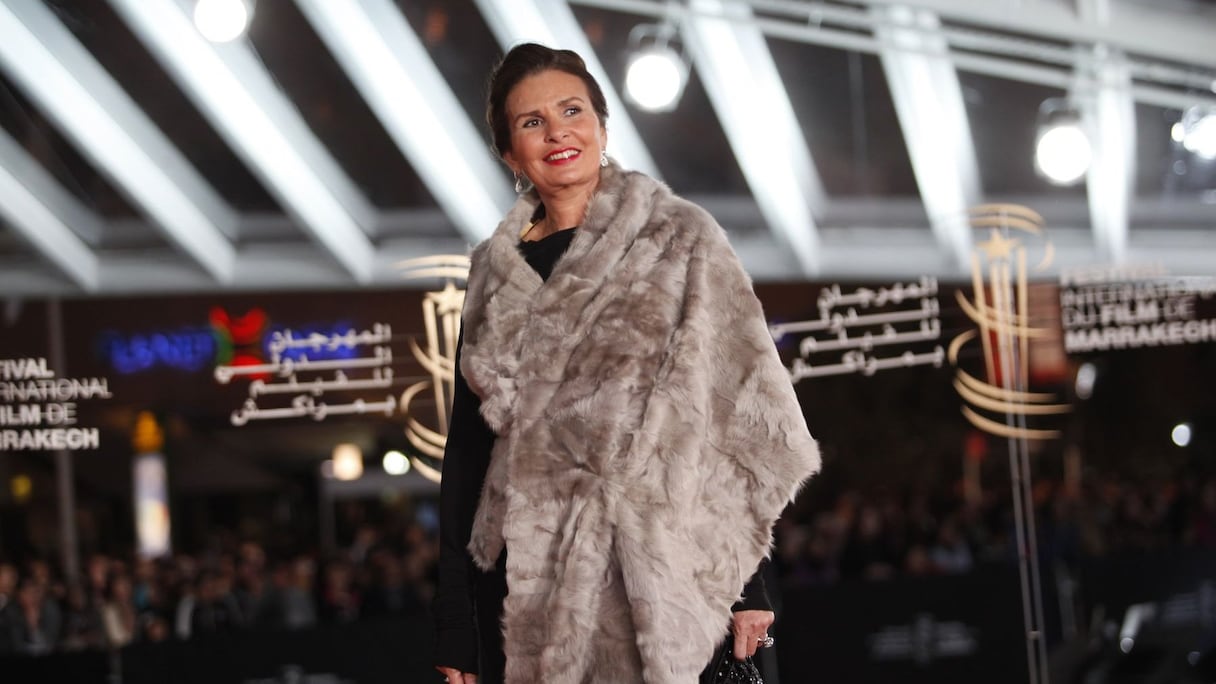 L'actrice égyptienne Yousra, présente à la soirée d'ouverture, était présente samedi pour l'hommage de Juliette Binoche.
