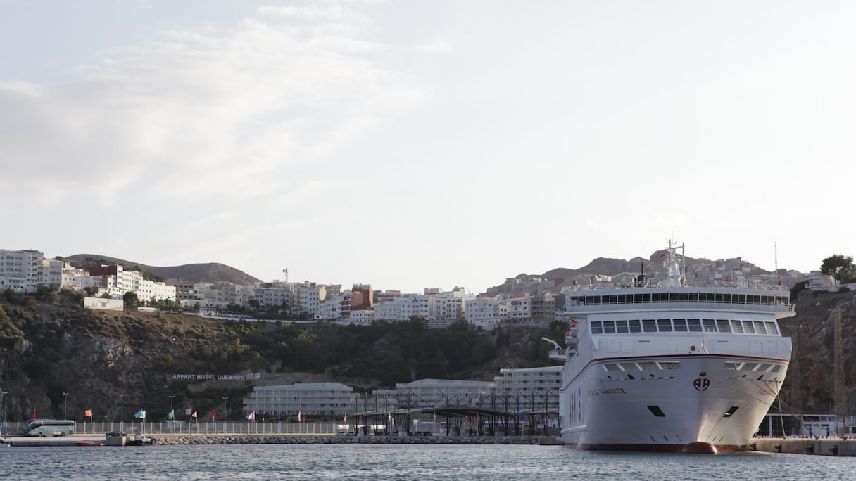 Vue imprenable sur la belle méditerranée. Vue imprenable sur la ville d'Al Hoceima. 
