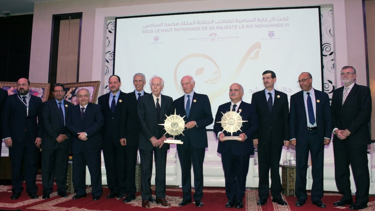 Conférence de presse à Marrakech des initiateurs du prix Averroès
