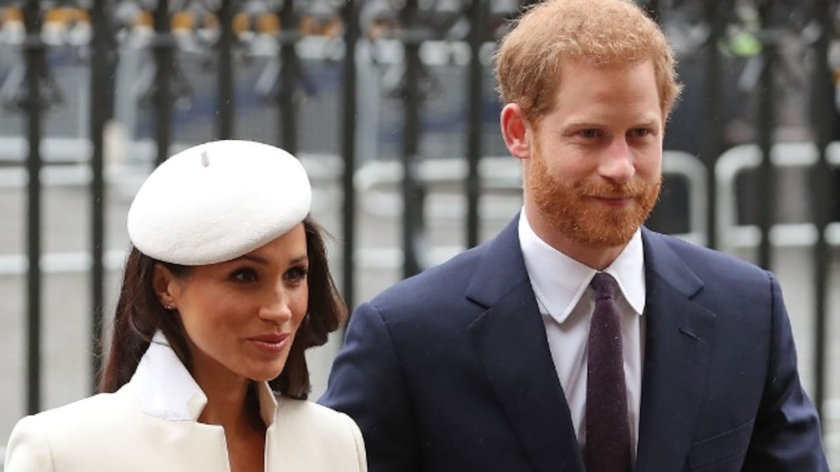 Meghan Markle et le prince Harry. 
