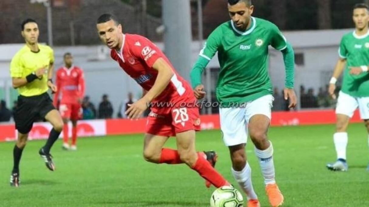 Reda Hajhouj, joueur de l'OCK. 
