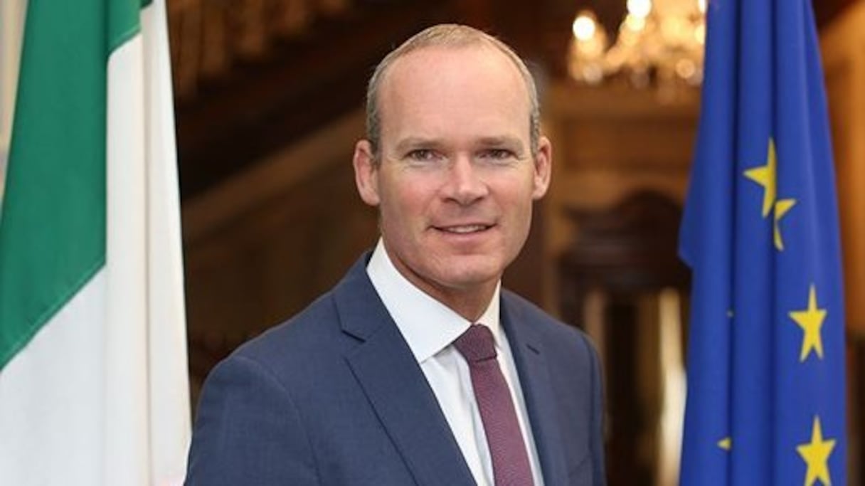 Simon Coveney, ministre irlandais des Affaires étrangères.
