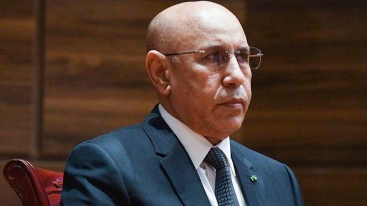 Le président mauritanien Mohamed Cheikh el-Ghazouani.
