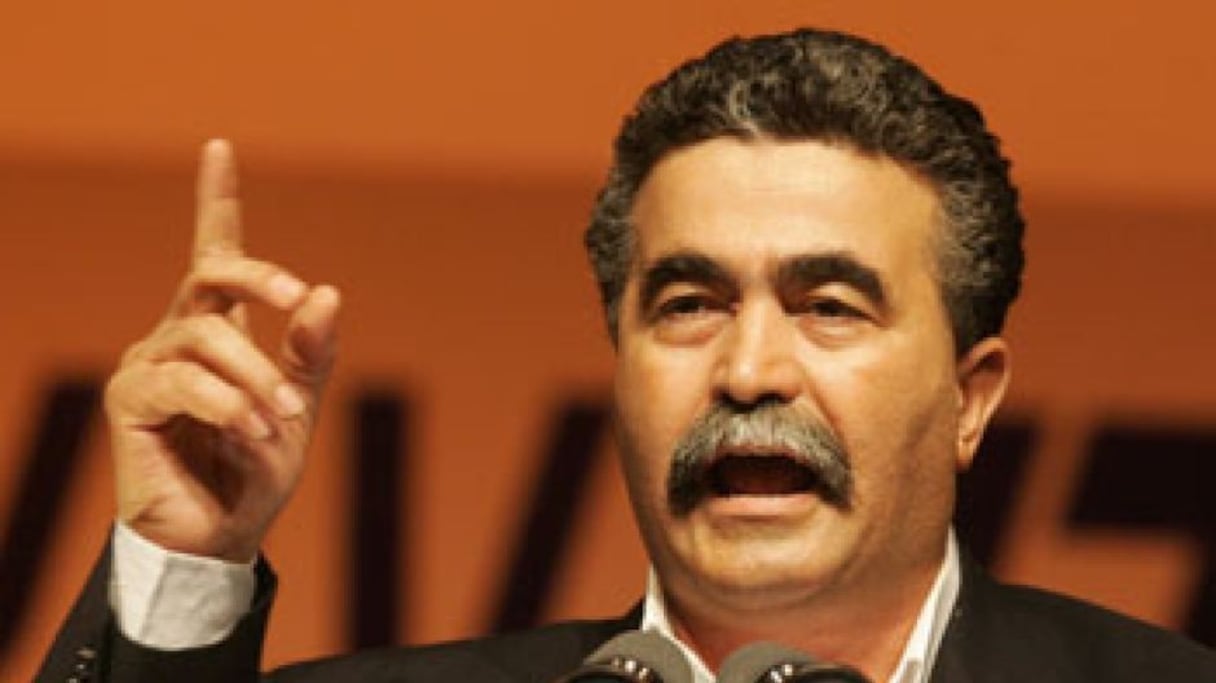 Amir Peretz, ministre isréalien de l'Economie.
