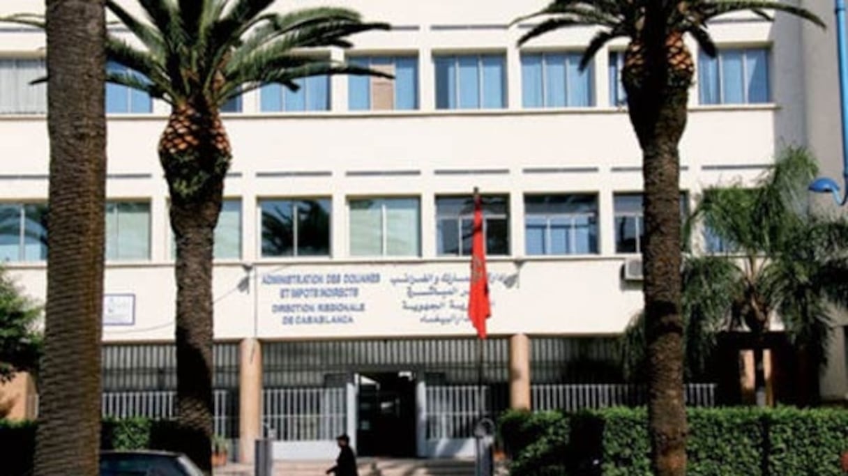 Siège de l'Administration des Douanes et Impôts indirects à Casablanca
