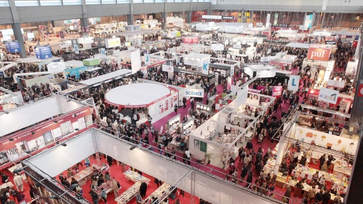 Salon du livre de Paris.
