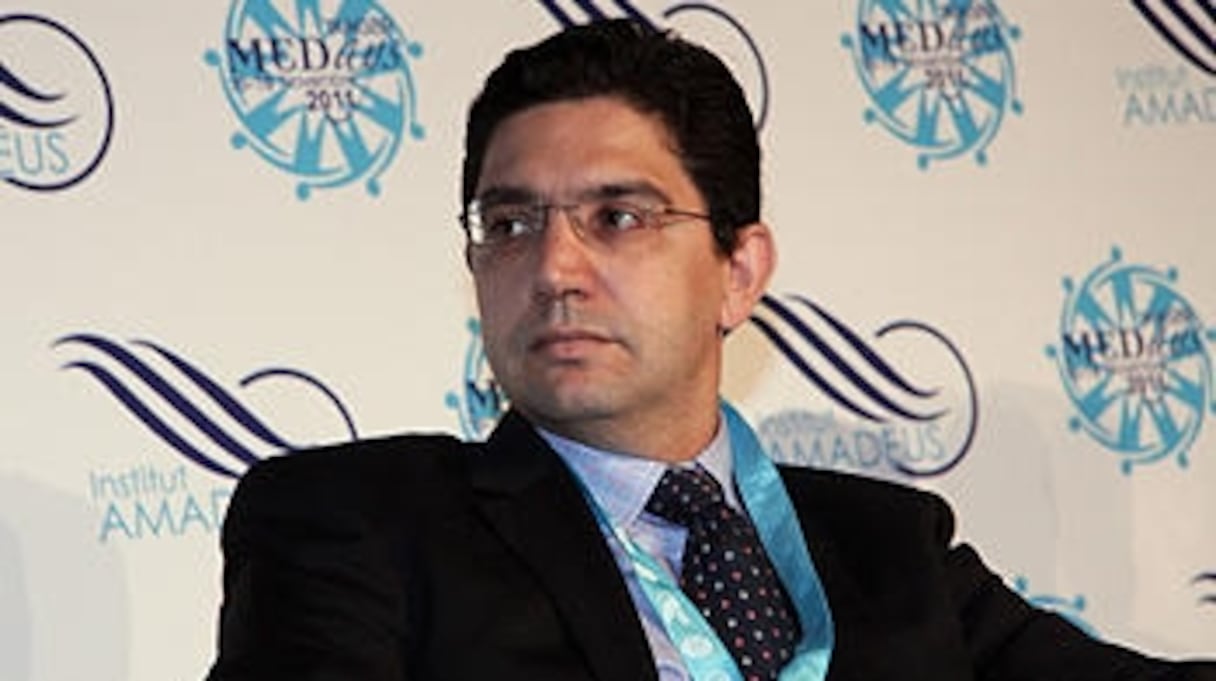 Nasser Bourita, ministre des Affaires étrangères et de la coopération internationale.
