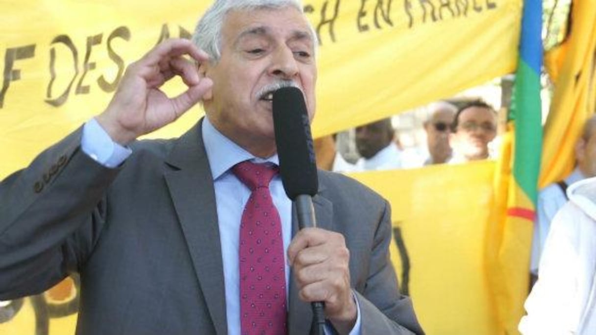 Ferhat Mehenni, président du Gouvernement provisoire kabyle.
