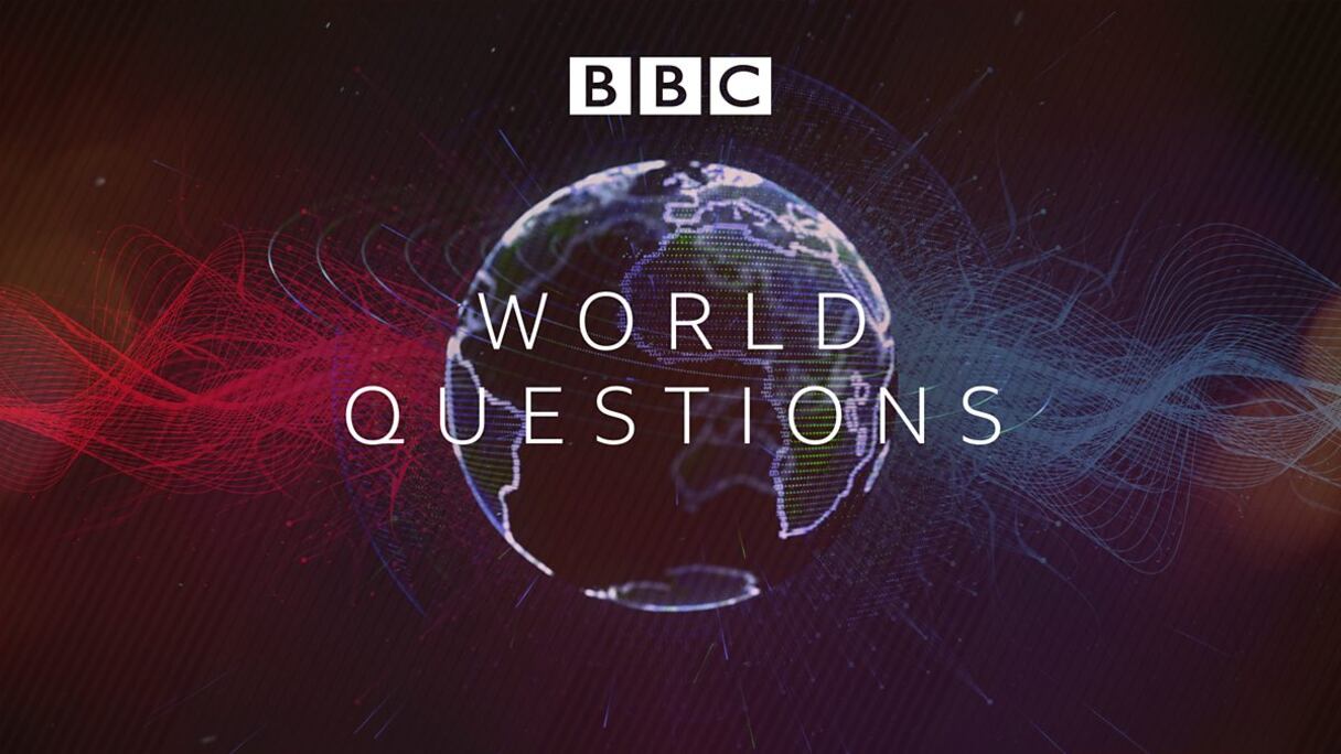 Logo de l'émission "BBC World Questions". 
