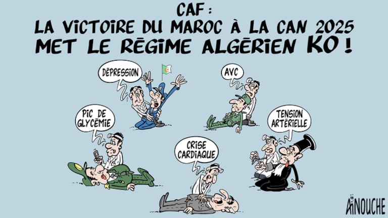 Dessin de Ghilas Aïnouche.