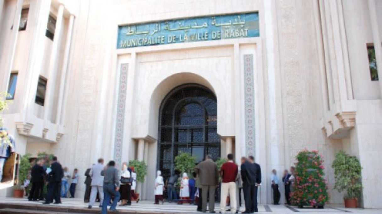 Mairie de la ville de Rabat.
