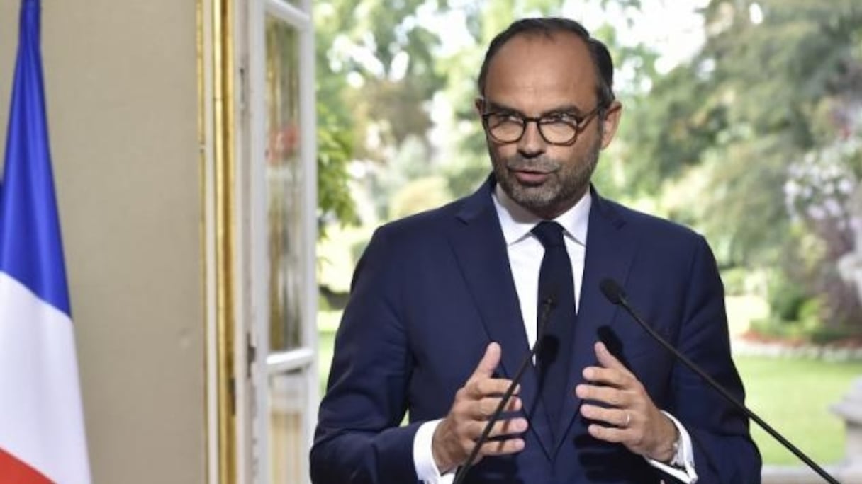 Le Premier ministre français Edouard Philippe.
