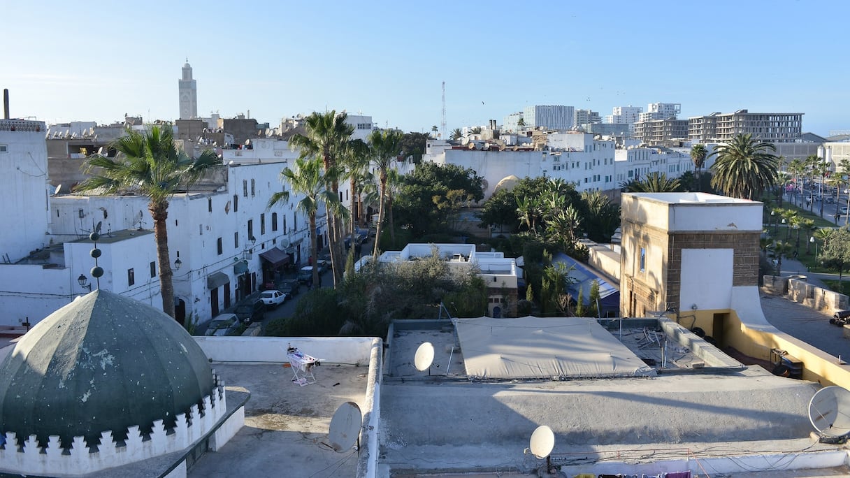 Vue de la Marina à partir de la Médina.
