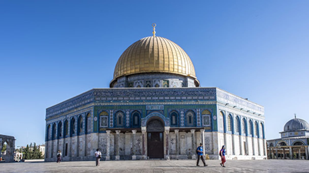 La mosquée d'Al Aqsa.
