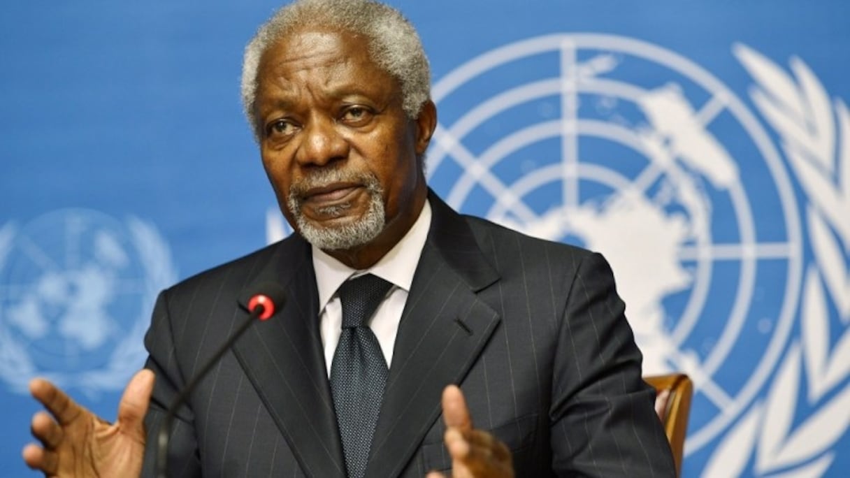 Koffi Annan, ancien secrétaire général de l'ONU
