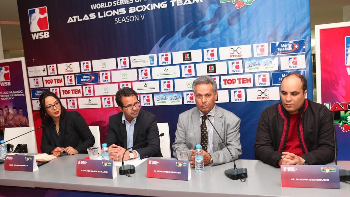 MLLE ZOUBIDA WISSAM, FIACCO  PASQULELUCIO, MOHAMED LOUMANI, MOUNIR DARBOUCHI.
