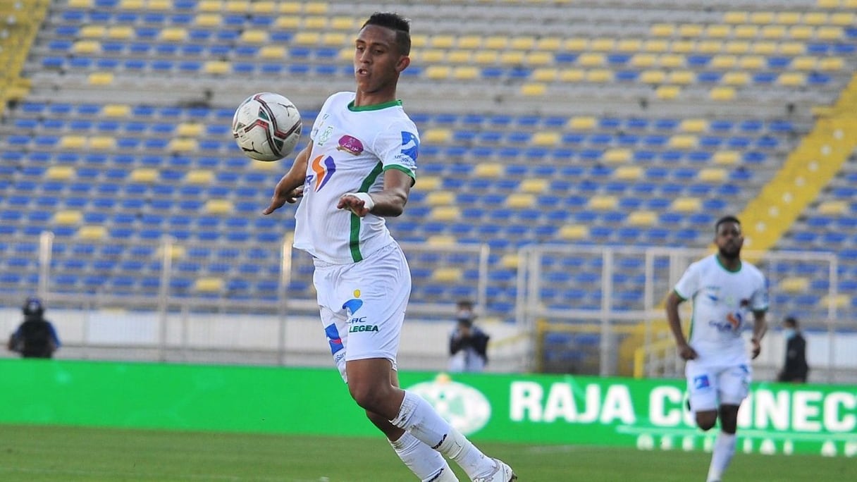 Soufiane Rahimi, la star montante du Raja de Casablanca.
