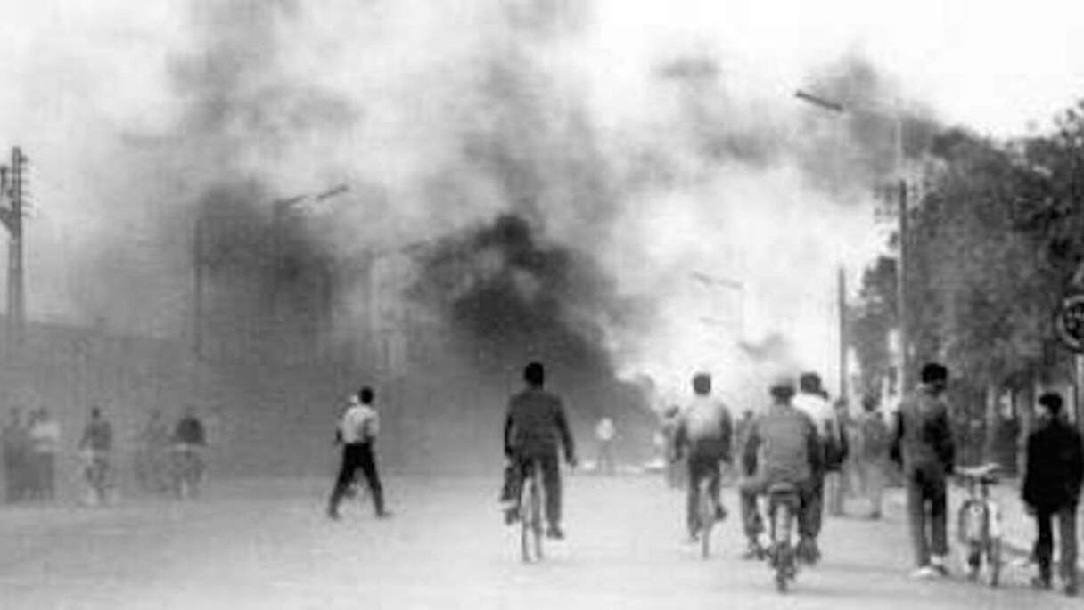 Emeutes du 20 juin 1981, à Casablanca.
