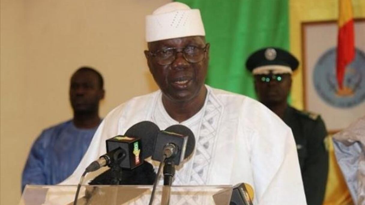 Le premier ministre Modibo Keita. 
