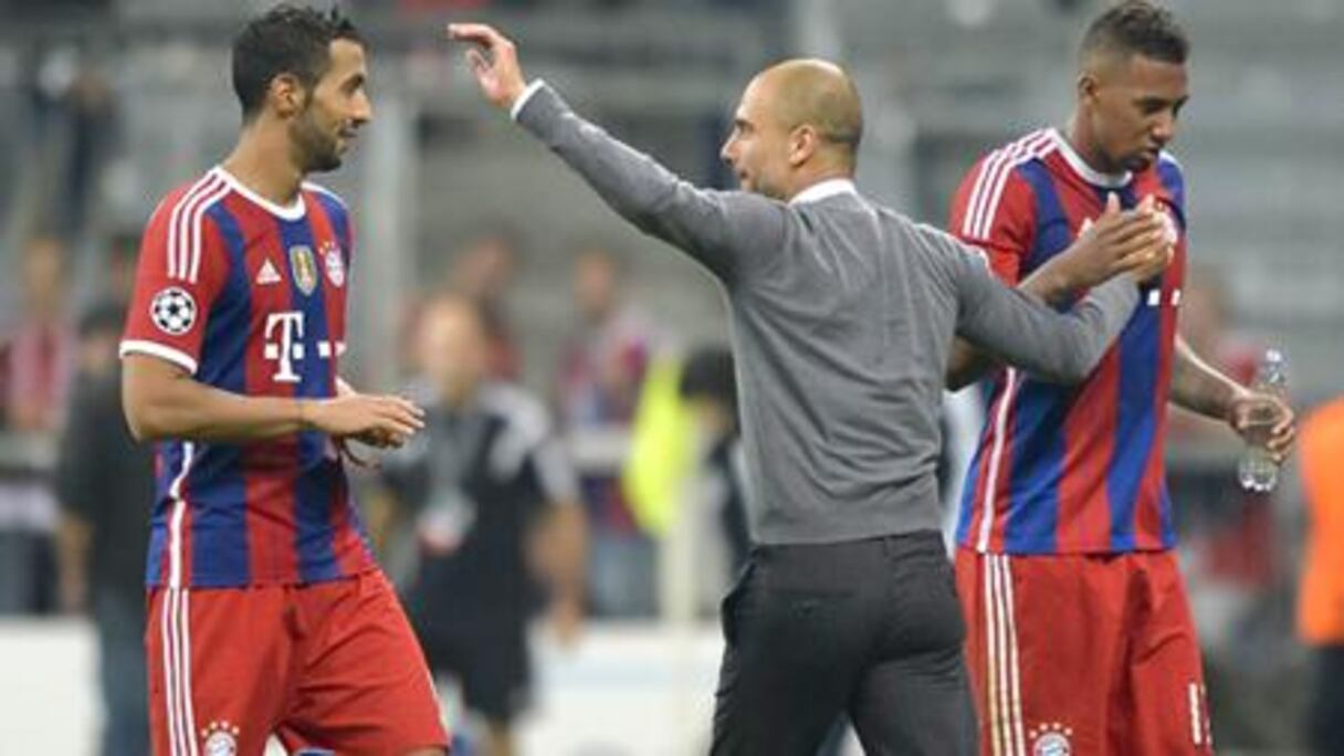 Benatia, Guadiola et Boateng.
