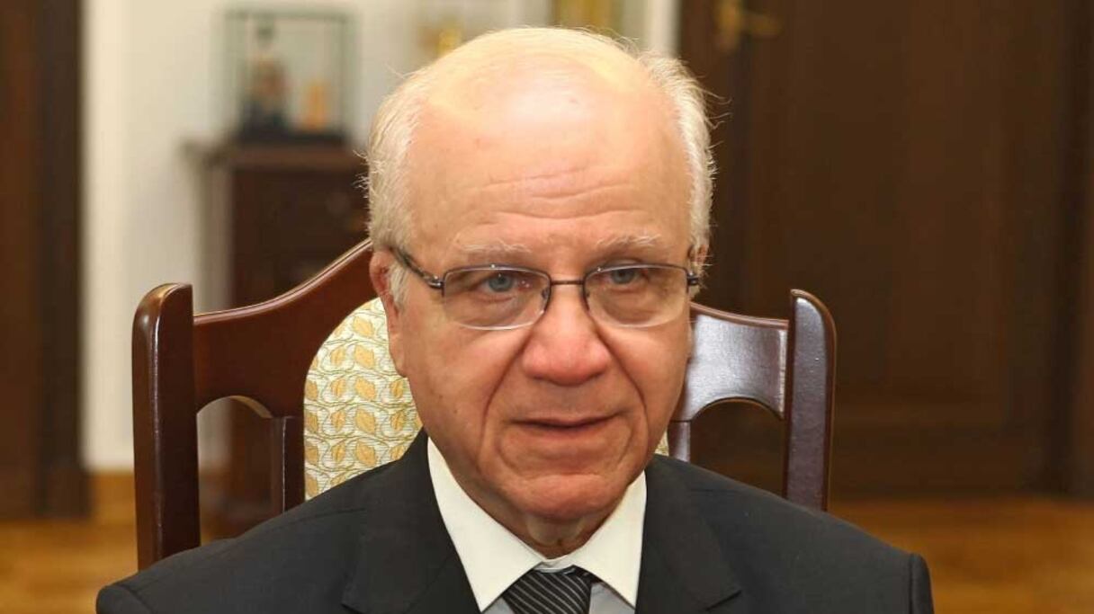 Medelci Mourad, président du Conseil constitutionnel algérien. 
