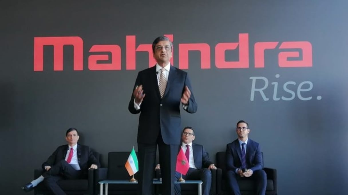 Conférence de presse de Mahindra
